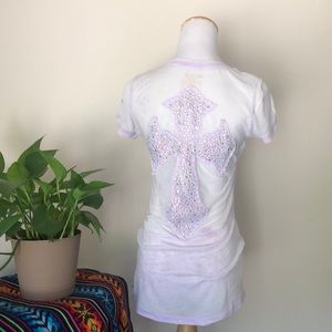 Velvet Stone Embellished Tee